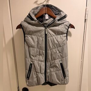 Bench Vest Silver Pocket Hoodie Small Size